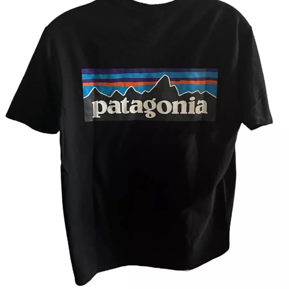 Patagonia Mens Black Responsibili-Tee shirt XS